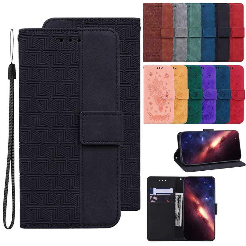 Flip Leder Magnet hülle für Samsung Galaxy A73 A72 A71 A51 4g 5g A81 A91 A41 A31 A70 A50 A40 A20 A30 A20E Telefon abdeckung Image