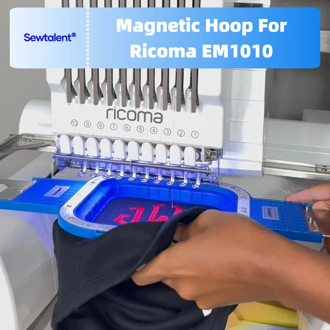Ricoma EM1010 Magnetrahmen Sewtalent Magnet Hoop Fit Ricoma EM1010 Machine Mighty Hoop MaggieFrame Starker Magnet