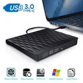 Driver CD DVD portatile Graffratore Lettore ottico Lettore masterizzatore Lettore masterizzatore CD/DVD-ROM CD-RW Chiavetta USB 3.0 Unità DVD esterna