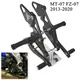 MT FZ 07 MT-07 FZ-07 CNC regolabile posteriore pedane poggiapiedi per Yamaha MT07 FZ07 2013-2020