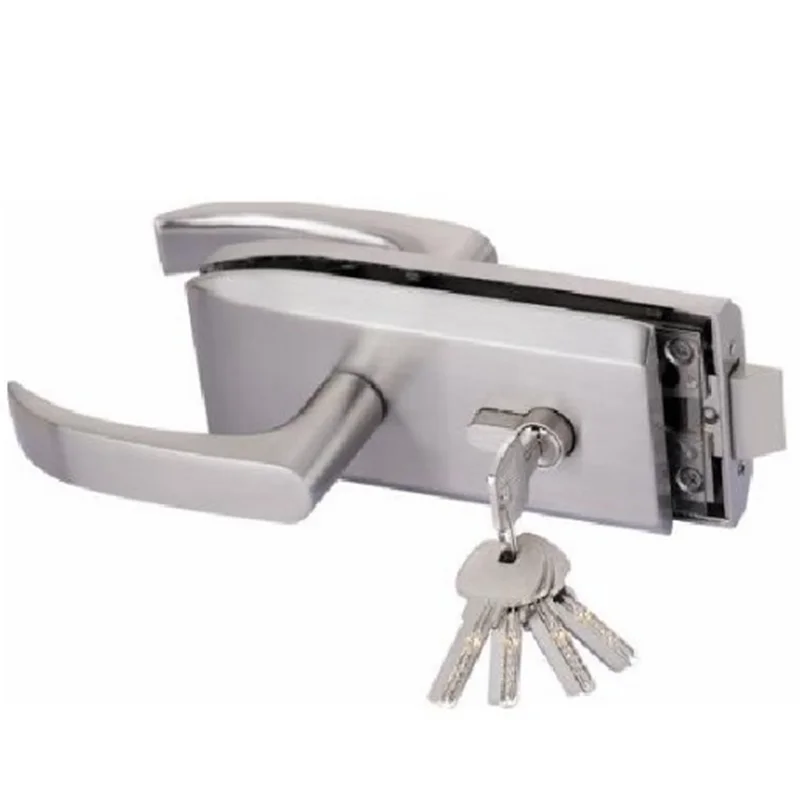 10–12 mm Aluminium-Glastür-Übersetzungsschloss für die Öffnung linker/rechter Tür Image