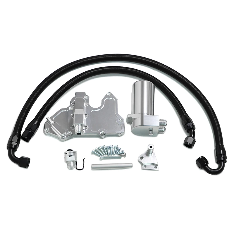 Öl Fangen Können Kit Für VW 2015 + MK7 MK 7,5 Golf R 2015 + Audi 8V S3 MK6 gen3 EA 888,3 Motor Öl Fangen Können Tank Kit Image