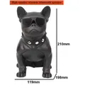 Altoparlante Bluetooth senza fili Subwoofer Bulldog francese multiuso per computer Altoparlante per PC Regalo stereo portatile per cani completo