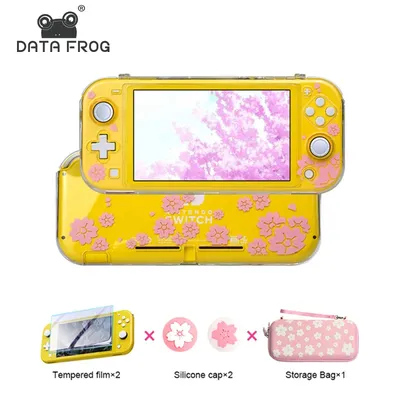 DATA FROG Niedliche Switch-Hartschutzhülle für Nintendo Switch Lite, Tierkompatibel, Nintendo Switch Lite-Zubehör 2023