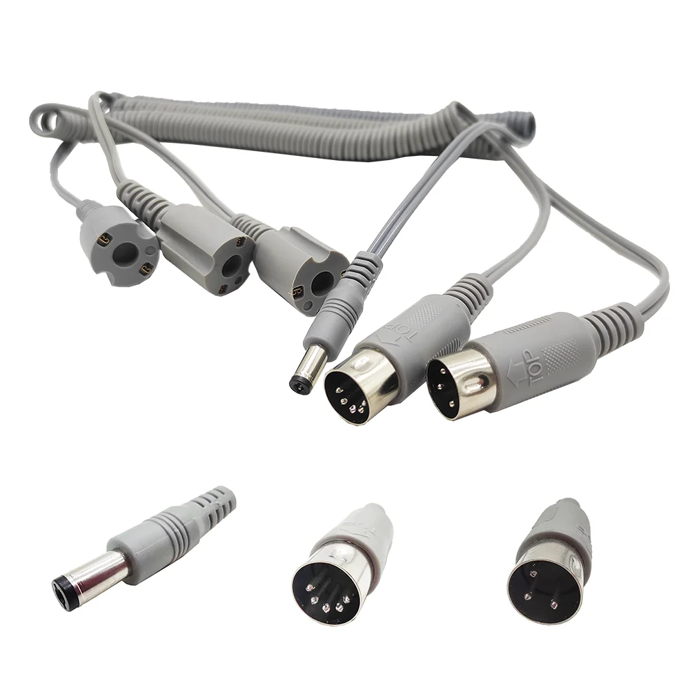 Starke elektrische Nagel bohrmaschine Griff Handstück Stromkabel Kabel Pediküre Ersatz Stift Maniküre Schönheits werkzeug abe Zubehör Image