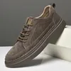 Frühling Herren Luxus schuhe Mann Top-Qualität braun Wildleder Oxford Kleid Schuhe Echt leder Freizeit schuhe Herren Größe: 36-47