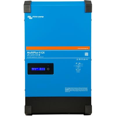 Wechselrichter VICTRON ENERGY "»Inverter / Charger Victron MultiPlus-II 48/5000/70-50-GX«", blau, B:32,3cm H:14,8cm L:56,5cm, Aluminium, Wandler, 5000W, 48 VDC