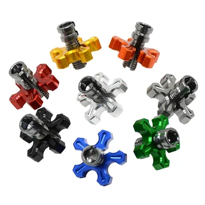 M10 M8 * 1.5 Universal Aluminum Motorcycle Brake Clutch Cable Wire Adjuster Fixed Screws For ER6-N