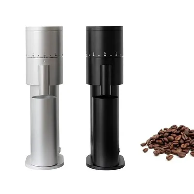 38-48mm Mini Electric Burr Espresso Coffee Grinder Portable Tin Coated Conical Burr Usb Coffee