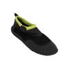 Badeschuh ARENA "ARENA WATERSHOES", Gr. 44, grau (schwarz_grau, li), Obermaterial: 60% Polyester, 38% Gummi, 2% Nylon, sportlich, Schuhe