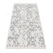 White 140 x 80 x 0.4 in Area Rug - Latitude Run® Javyon Cotton Area Rug w/ Non-Slip Backing Cotton | 140 H x 80 W x 0.4 D in | Wayfair