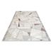 White 79 x 40 x 0.4 in Area Rug - Hokku Designs Rectangle Ryer Area Rug w/ Non-Slip Backing Metal | 79 H x 40 W x 0.4 D in | Wayfair
