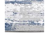 Gray 197 x 79 x 0.4 in Area Rug - 17 Stories Izar Area Rug w/ Non-Slip Backing Polyester | 197 H x 79 W x 0.4 D in | Wayfair