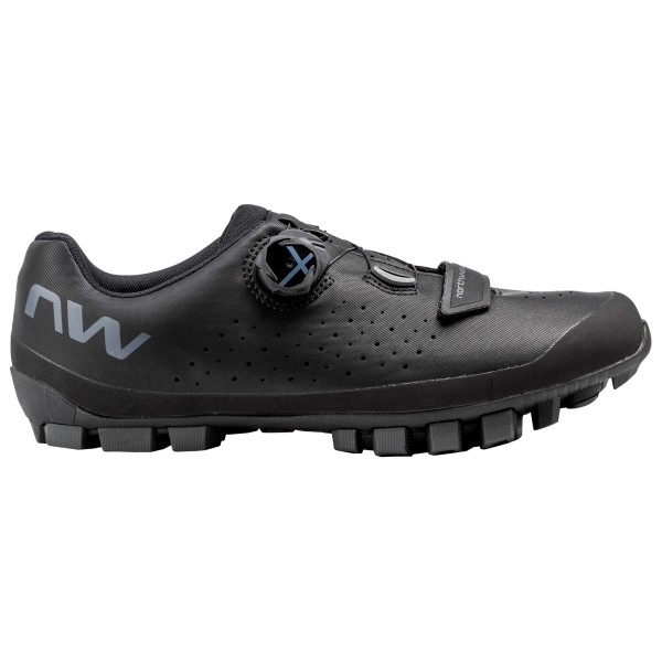Northwave - Hammer Plus - Radschuhe 45,5 | EU 45,5 schwarz/grau