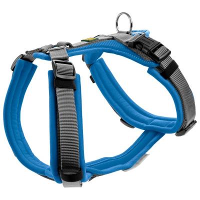 Hunter - Maldon Up - Hundegeschirr Gr M blau/grau