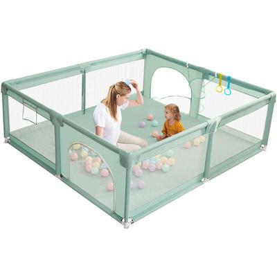 Baby Laufgitter Laufstall Absperrgitter 150D 160x200cm mit Aufbewahrungstasche