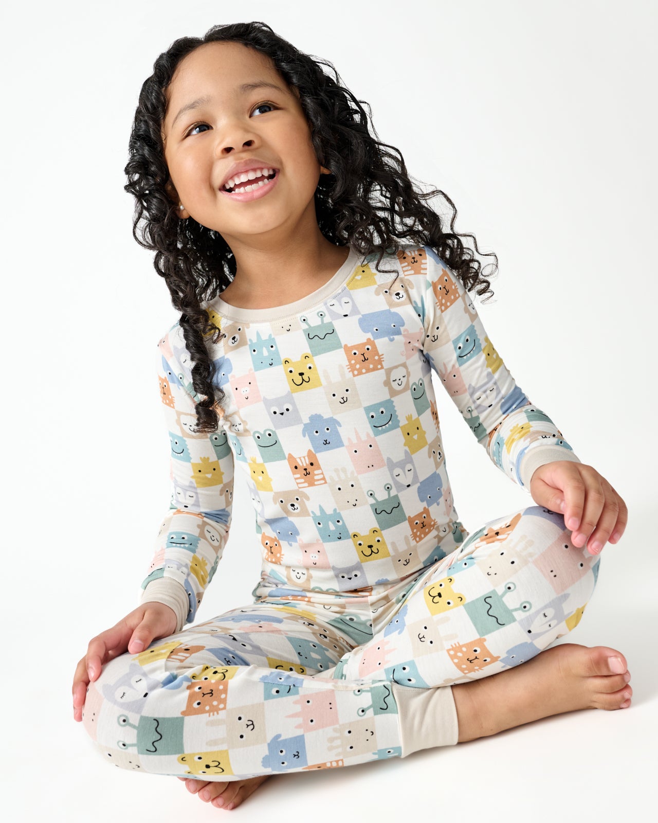 Check Mates Two-Piece Pajama Set - 5 - 6