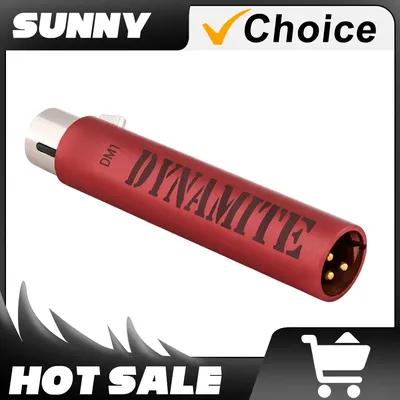 DM1 DYNAMITE Microphone Amplifier for SM7B Stage Mic Preamplifier Mini Portable 28dB of