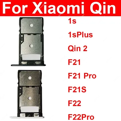 Sim Card Tray Holder For Xiaomi Qin 1S 1S Plus+ Qin 2 F21 F21S F22 Pro SIM Card Slot Reader Socket