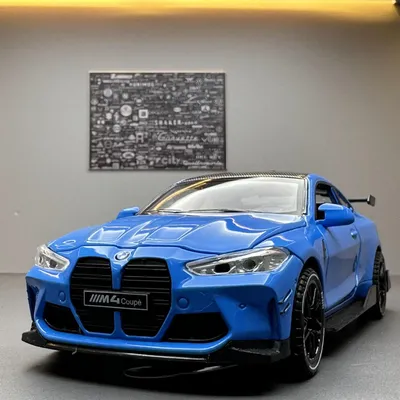 1:32 BMW M4 Coupe Alloy Sports Car Model Diecasts & Toy Vehicles Metal Toy Car Model Sound Light