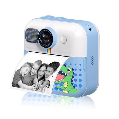 The new children's camera Polaroid camera takes photos records videos and prints immediately. The camera has high-definition pixels