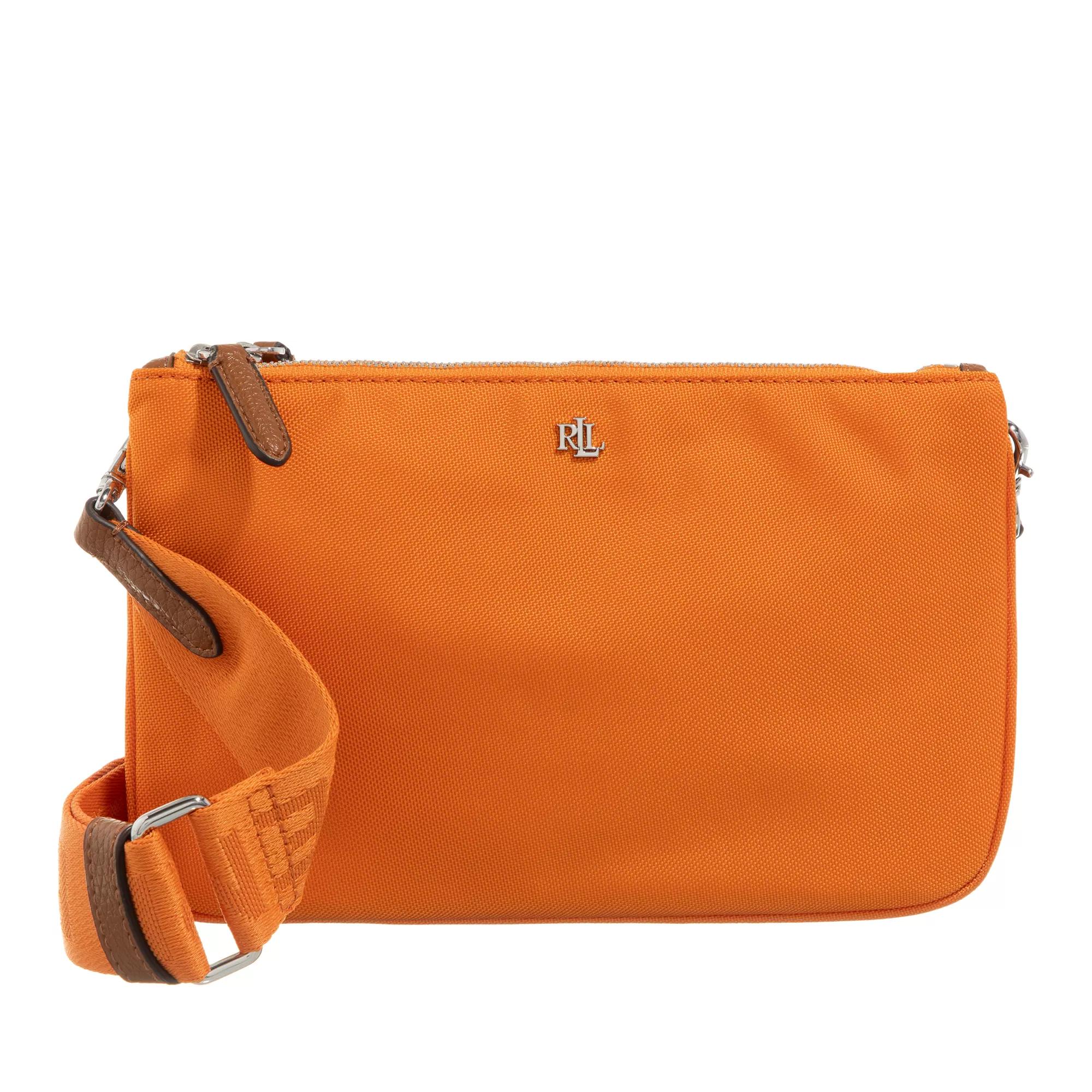Lauren Ralph Lauren Crossbody Bags - Landyn Crossbody Medium - Gr. unisize - in Orange - für Damen - aus Synthetische Fasern & Textil & Canvas