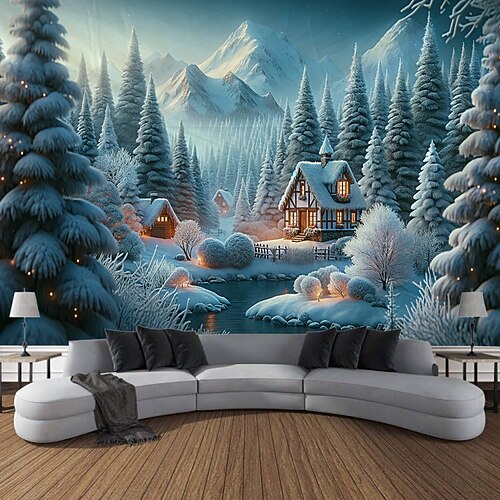 Natur Landschaft Ansicht hängen Wandteppich Wand Kunst große Wandteppich Wandbild Dekor Fotografie Hintergrund Decke Vorhang Haus Schlafzimmer Wohnzimmer Dekoration Bauernhaus Wandtuch XXL Natur Image
