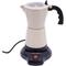 Cafetière à expresso électrique avec base, 300 ml, 480 w, alliage d