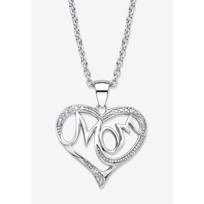 Women's .925 Sterling Silver Diamond Accent 