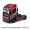Bburago 1:43 Volvo FH16 Globetrotter 750 XXL M-B Actros 4X2 schwerer Traktor-LKW, roter Kopf, Druckguss, Sammlerstück, Hobbys, Modellspielzeug