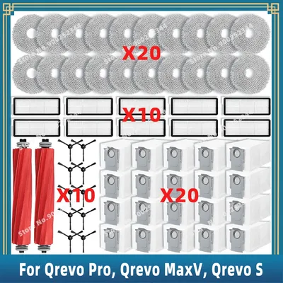 Kompatibel für ( Roborock Qrevo Pro / Qrevo MaxV / Qrevo S / Qrevo Plus ) Ersatzteile Zubehör Image