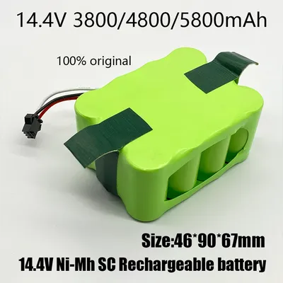 NEUE 14,4 V Ni-Mh SC akku 5800mAh für KV8 XR210 XR510 XR210A XR210B XR510B XR510C Staubsauger Kehr roboter Image