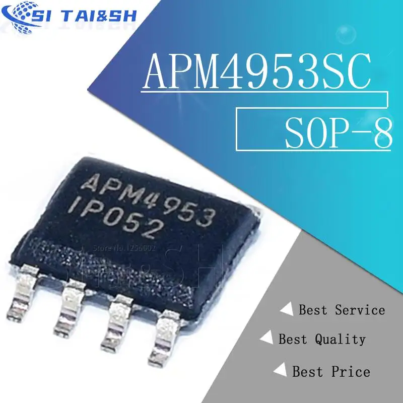 10 Stück APM4820 APM4910 APM4925 APM4927 APM4935 APM4953 4953 MOSFET SOP-8 Image