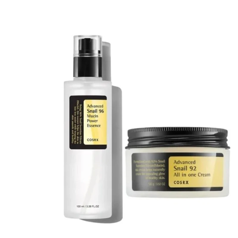 Original Snail Mucin 92 % Feuchtigkeitscreme, tägliche Reparatur, Gesichtsgel-Creme, beruhigt beschädigte Barriere, feuchtigkeitsspendendes Serum, Haut-Gesichtsreparatur Image