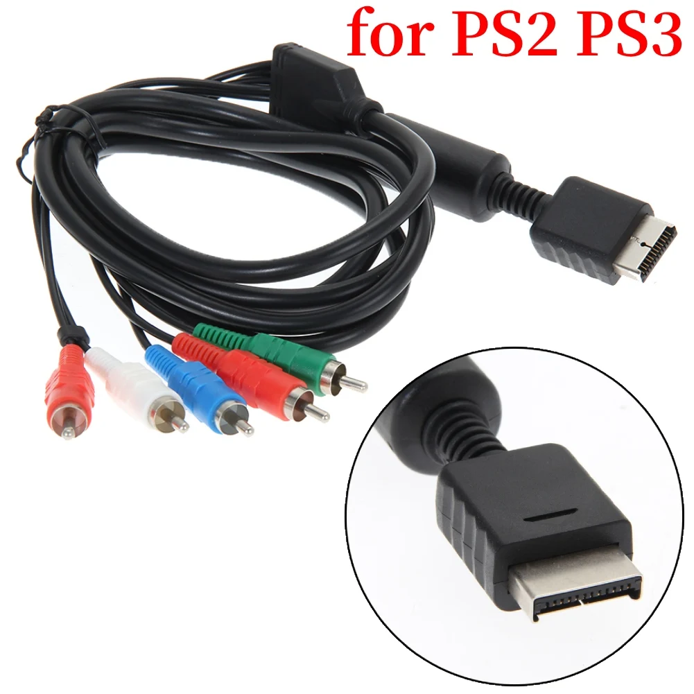 1-3pcs 1,8 m hdtv av audio video kabel av a/v komponente kabel kabel kabel für sony playstation 2 3 ps2 ps3 Image