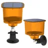 Outdoor Tier Repeller Ton Licht Alarm Solar Ladung Vogel Repeller mit 13 Soundeffekten IP55