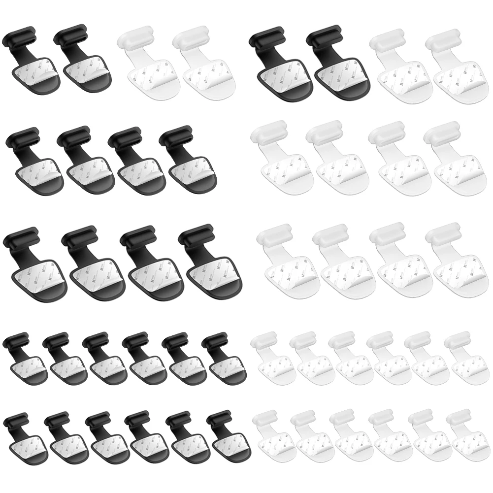 2/4/6 stücke handy silikon staub stecker für ios typ-c handy ladegerät dock stopper kappe staub dichter schutz Image