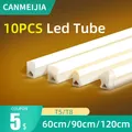 LED-Röhren licht t5 t8 Leuchte 60cm 90cm 120cm Wand leuchte 220V Lampen für Raum LED-Lampen