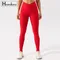 Leggings sportivi senza cuciture elasticizzati a coste pantaloni da palestra per donna Push Up Leggings da palestra collant da allenamento per donna pantaloni da Yoga per allenamento Fitness