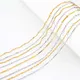 1 metro in acciaio inossidabile twist stick giuntura catena a maglie onda catena sottile per collana fai da te braccialetto creazione di gioielli risultati non sbiadiscono
