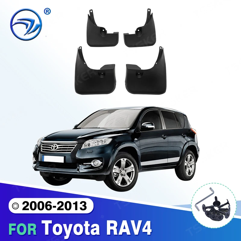 Paraspruzzi Per Toyota RAV4 2006 - 2013 2007 2008 2009 2010 2011 2012 Parafanghi Anteriore Parafango Posteriore Accessori Auto