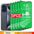 5PCS HD Pellicola ceramica morbida per IPhone 14 11 12 13 15 Pro Max Mini 8 7 Plus Protezione schermo per IPhone XS MAX X XR 16 Non in vetro