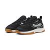 Trainingsschuh PUMA "Varion II Hallensportschuhe Jugendliche", Kinder, Gr. 35, schwarz (schwarz cool light gray gum beige), Obermaterial: Synthetik, Textil; Futter: Textil; Innensohle: Textil; Laufsohle: Gummi, Schuhe