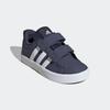 Klettschuh ADIDAS SPORTSWEAR "VS PACE 2.0 KIDS", Gr. 34, blau (shadow navy, cloud weiß, core schwarz), Synthetik, Textil, sportlich, Schuhe