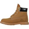 Schnürboots KAPPA, Damen, Gr. 36, gelb (braun), Synthetik, sportlich, Schuhe Schnürboots, Winterstiefel, Schnürstiefel, Winterschuhe
