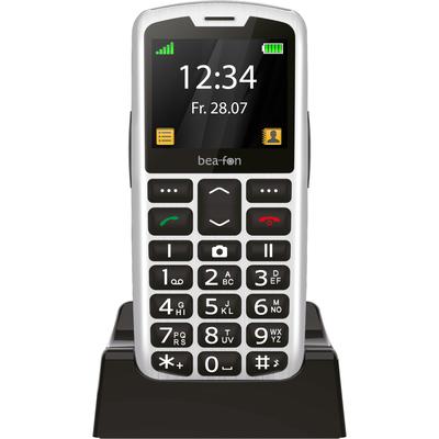 BEAFON Handy "SL260 LTE", silber, B:10,6cm H:6,5cm T:14cm, Mobiltelefone