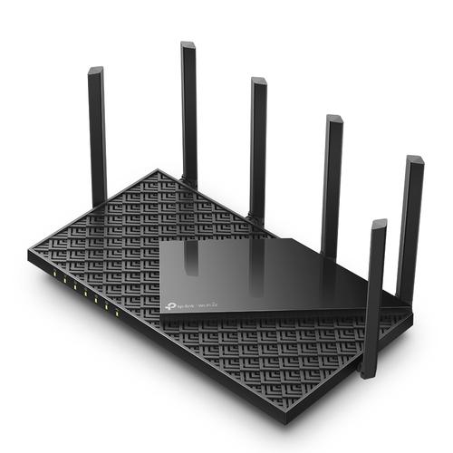 "TP-LINK WLAN-Router ""Archer AXE75 AX5400 Tri-Band Wi-Fi 6E"" Router schwarz WLAN-Router"