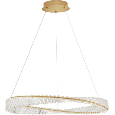 NOVA LUCE LED-Hängeleuchte "AURELIA", gold, Ø 80cm, Lampen Image