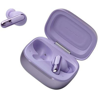 JBL wireless In-Ear-Kopfhörer "LIVE FLEX 3", lila (violett), B:10cm H:6cm T:19cm, Kopfhörer, True Adaptive Noise Cancelling, IP54, Personi-Fi 3.0