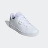 Sneaker ADIDAS SPORTSWEAR "URBAN COURT SCHUH", Gr. 41, weiß (cloud weiß, silber metallic, silber metallic), Synthetik, sportlich, Schuhe